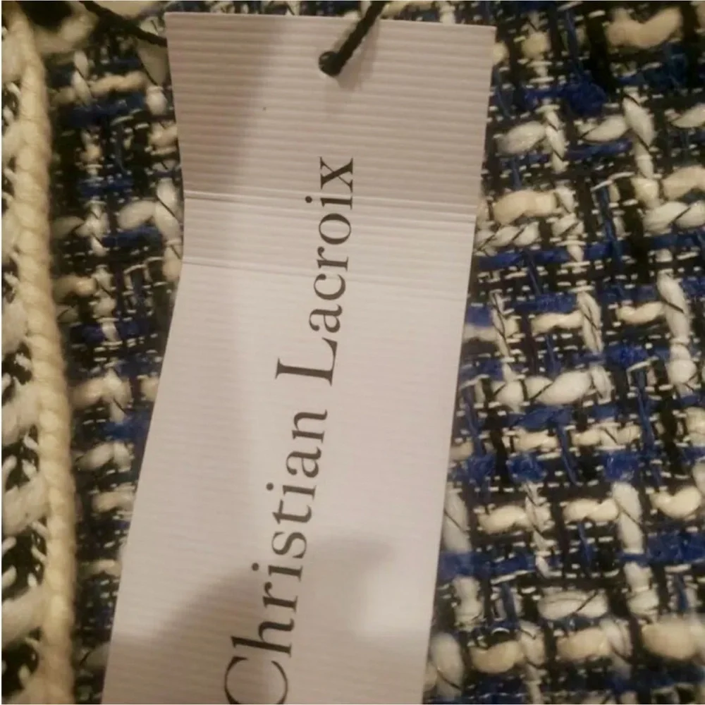 Christian Lacroix Revolve Tweed Cropped Blazer - HOST PICK Jan, 2025!!! ❤️ - Picture 4 of 4